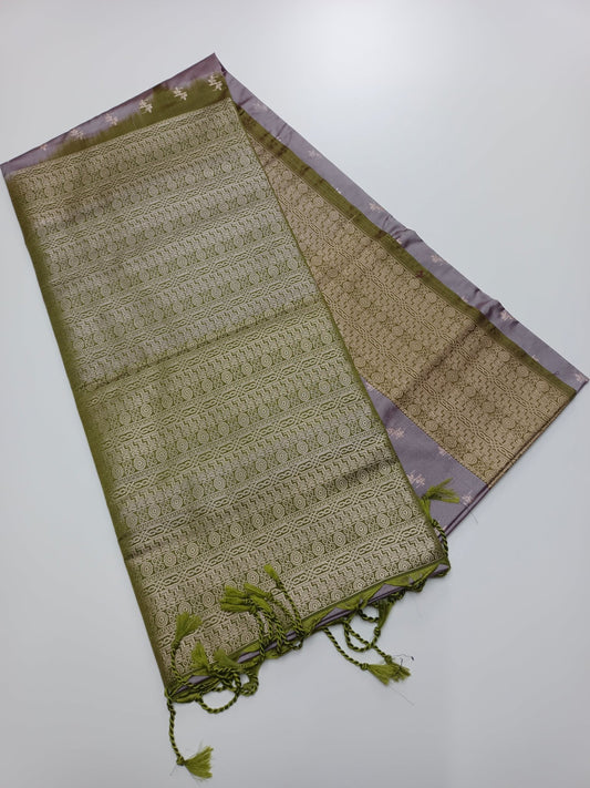 SOFT ART SILK SAREE - B S CHANNABASAPPA & SONS