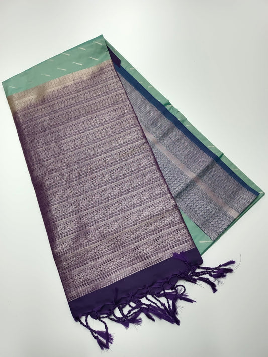 SOFT ART SILK SAREE - B S CHANNABASAPPA & SONS