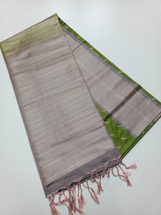 SOFT ART SILK SAREE - B S CHANNABASAPPA & SONS