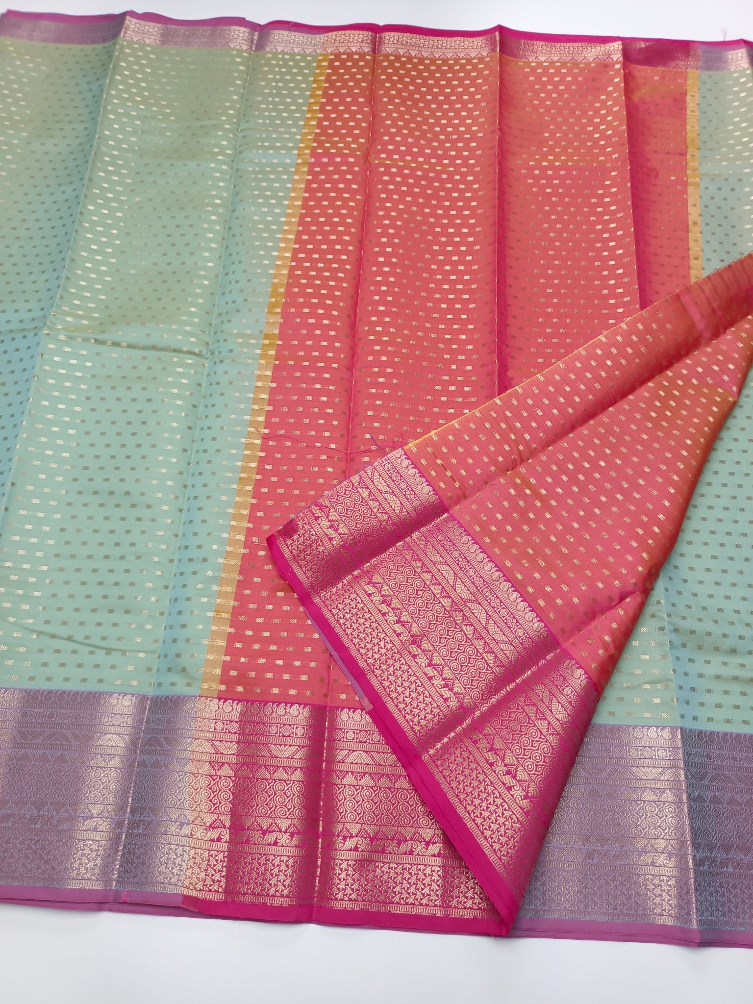 FANCY ART SILK SAREE - B S CHANNABASAPPA & SONS