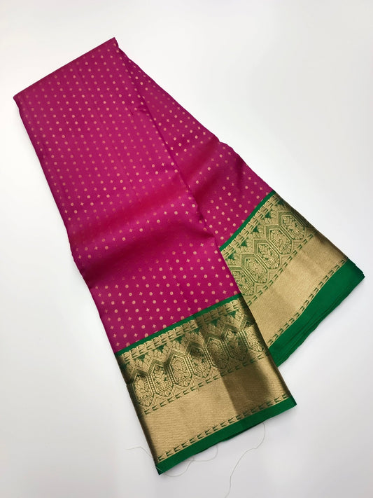 KANCHIPURAM PURE SILK SAREE - B S CHANNABASAPPA & SONS