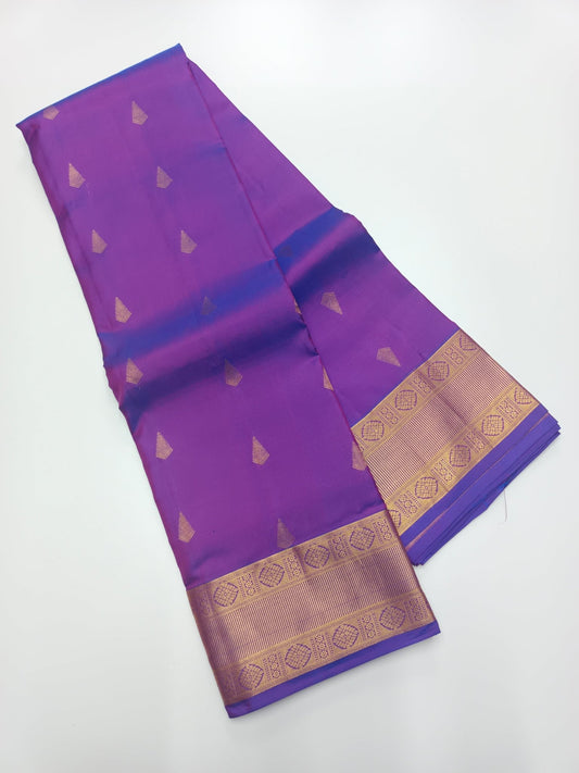 KANCHIPURAM PURE SILK SAREE - B S CHANNABASAPPA & SONS