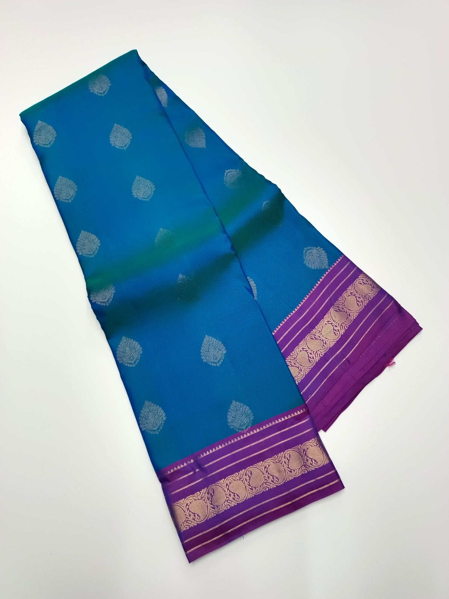 KANCHIPURAM PURE SILK SAREE - B S CHANNABASAPPA & SONS