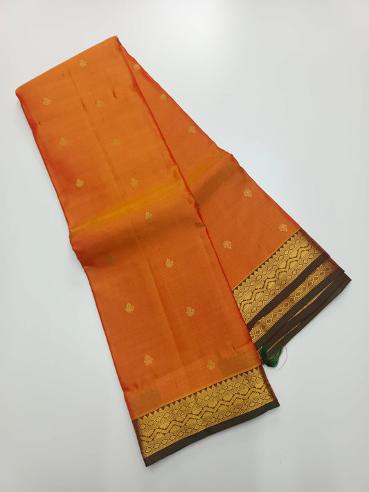 KANCHIPURAM PURE SILK SAREE - B S CHANNABASAPPA & SONS