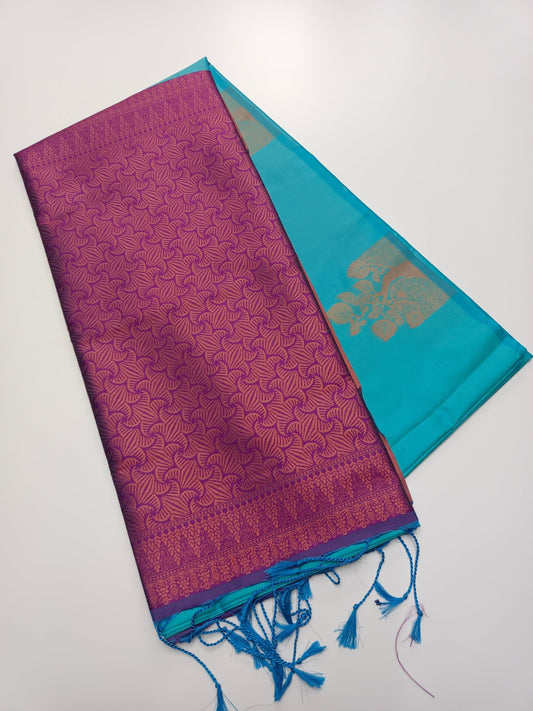 SOFT ART SILK SAREE - B S CHANNABASAPPA & SONS