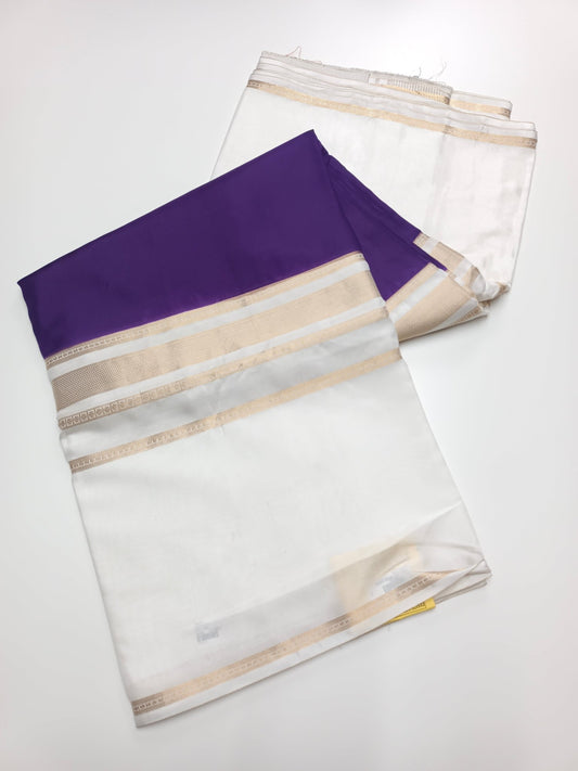 2D STYLED SEMI CREPE SILK SAREE - B S CHANNABASAPPA & SONS
