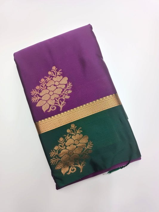 SOFT ART SILK SAREE - B S CHANNABASAPPA & SONS