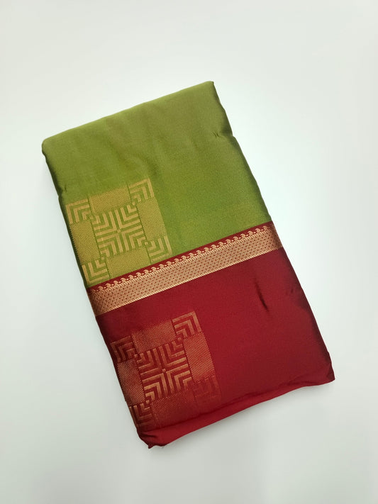 SOFT ART SILK SAREE - B S CHANNABASAPPA & SONS