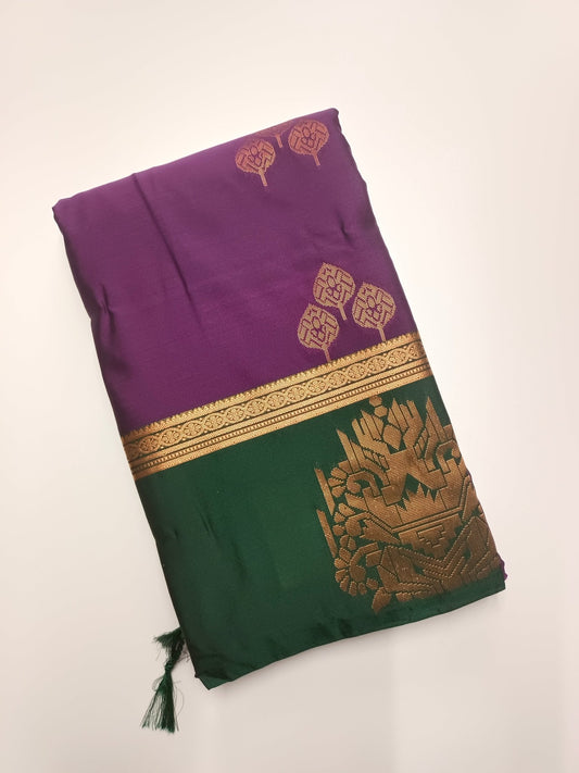 SOFT ART SILK SAREE - B S CHANNABASAPPA & SONS