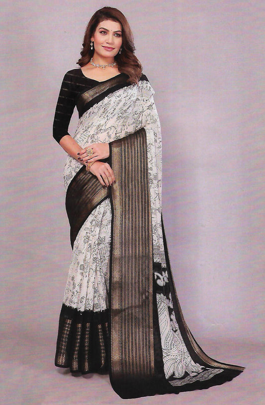 FANCY SYNTHETIC SAREE
