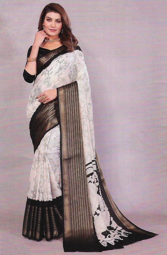 FANCY SYNTHETIC SAREE