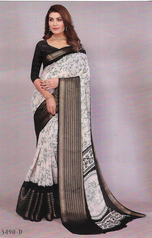 FANCY SYNTHETIC SAREE