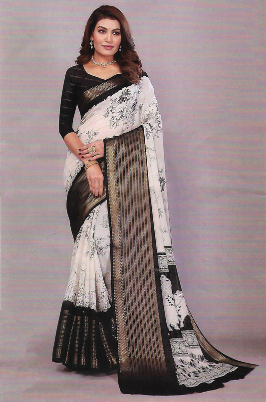 FANCY SYNTHETIC SAREE