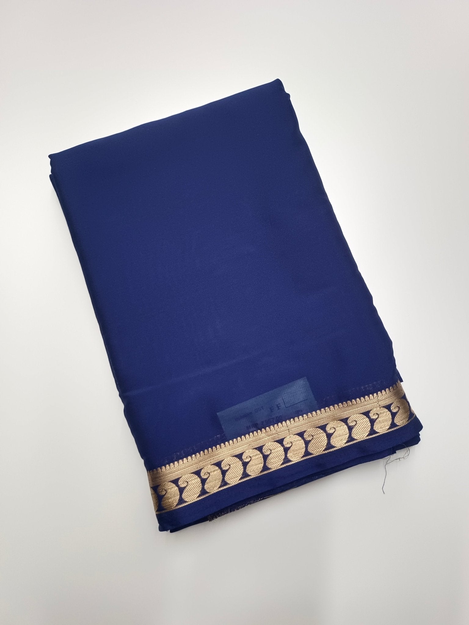ART CREPE SILK SAREE - B S CHANNABASAPPA & SONS