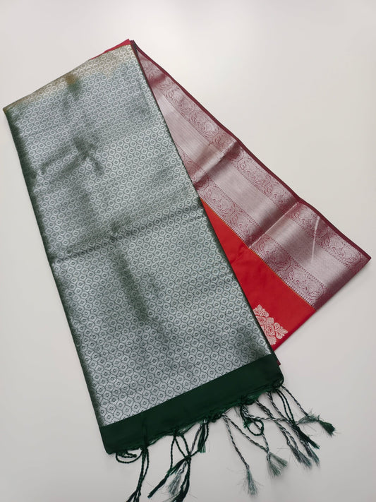 SOFT ART SILK SAREE - B S CHANNABASAPPA & SONS