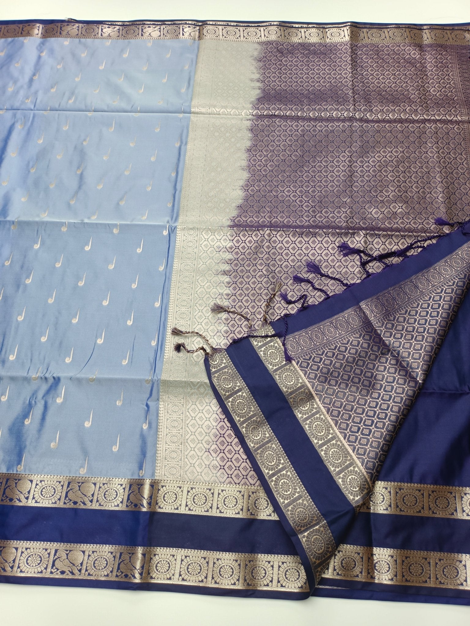 SOFT ART SILK SAREE - B S CHANNABASAPPA & SONS