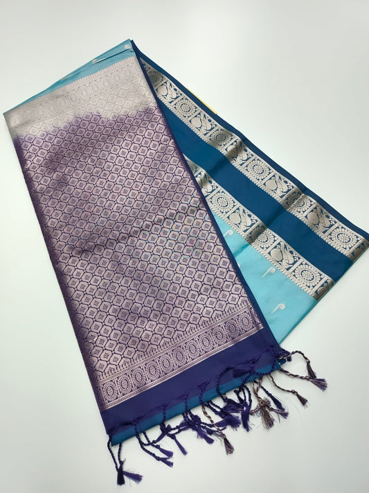 SOFT ART SILK SAREE - B S CHANNABASAPPA & SONS