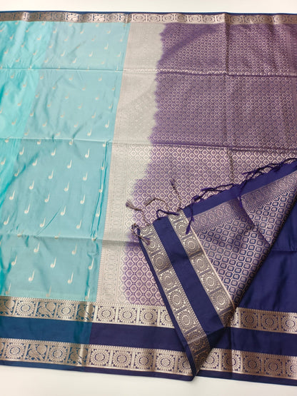 SOFT ART SILK SAREE - B S CHANNABASAPPA & SONS