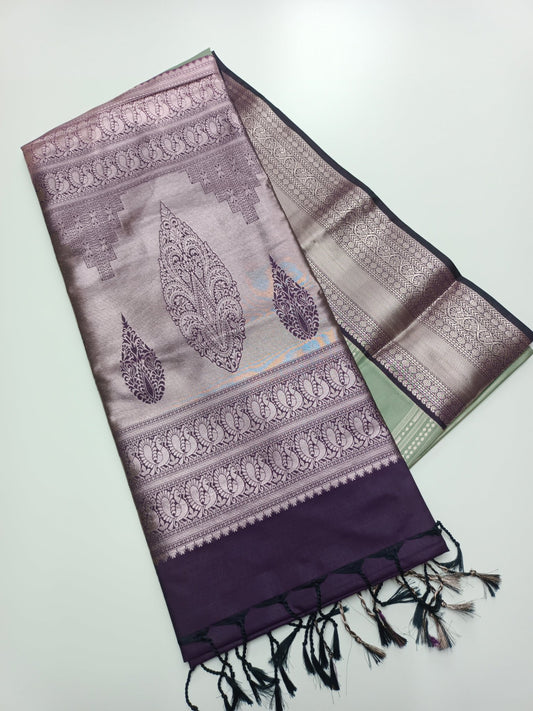 SOFT ART SILK SAREE - B S CHANNABASAPPA & SONS