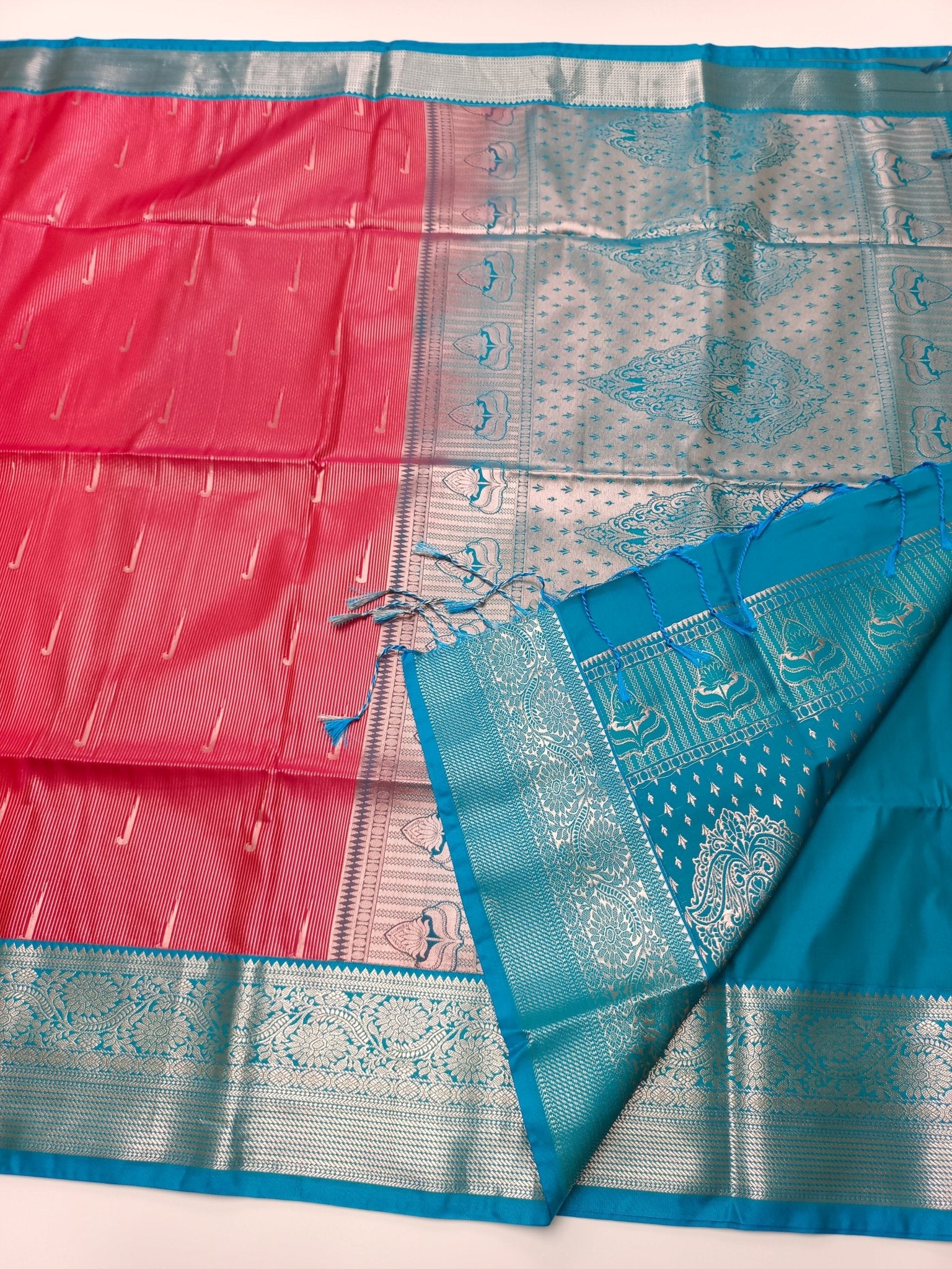 SOFT ART SILK SAREE - B S CHANNABASAPPA & SONS