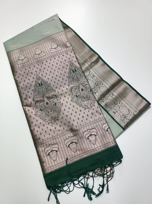 SOFT ART SILK SAREE - B S CHANNABASAPPA & SONS