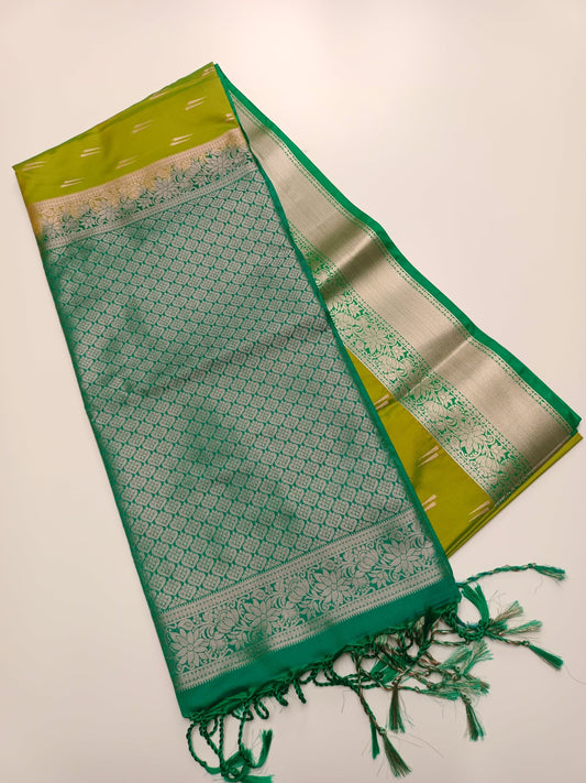 SOFT ART SILK SAREE - B S CHANNABASAPPA & SONS
