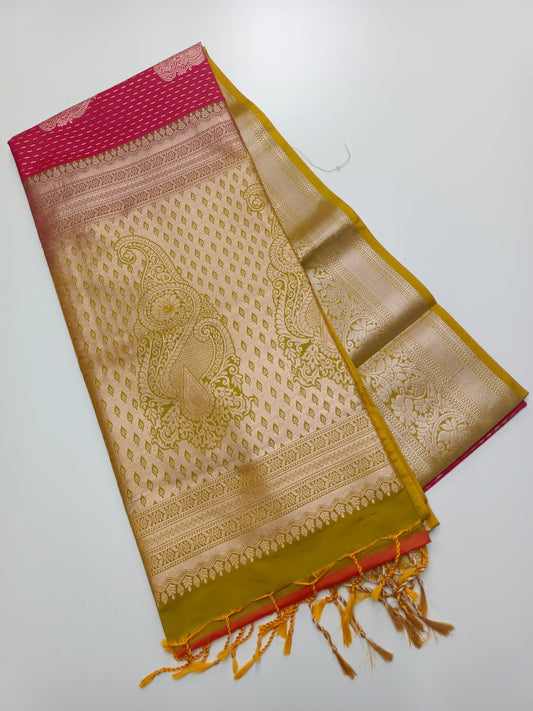 SOFT ART SILK SAREE - B S CHANNABASAPPA & SONS