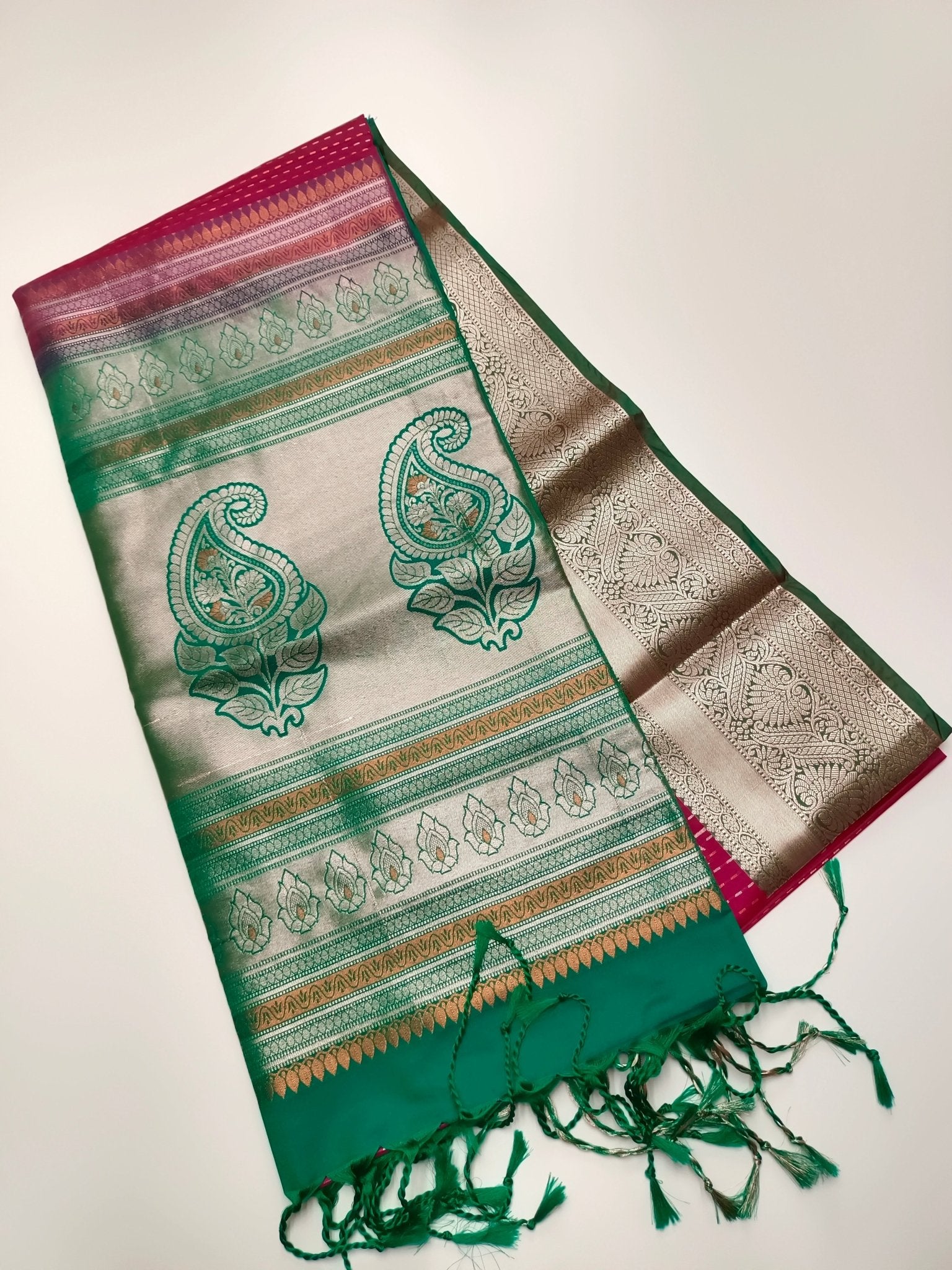 SOFT ART SILK SAREE - B S CHANNABASAPPA & SONS