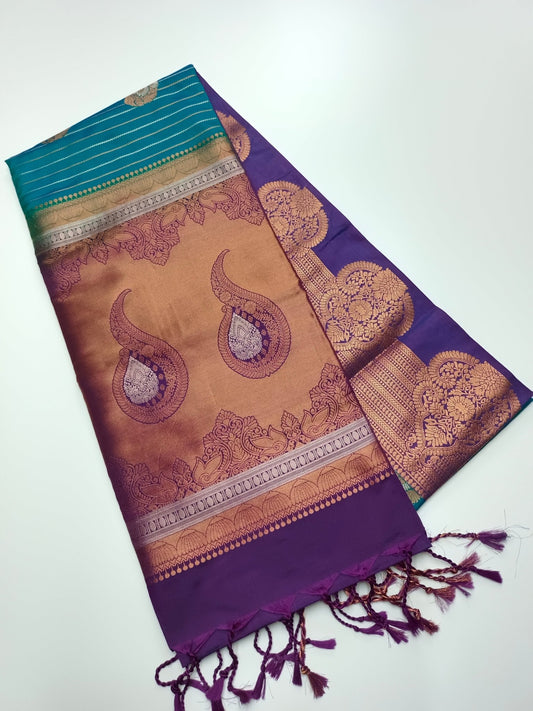 SOFT ART SILK SAREE - B S CHANNABASAPPA & SONS
