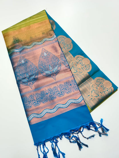SOFT ART SILK SAREE - B S CHANNABASAPPA & SONS