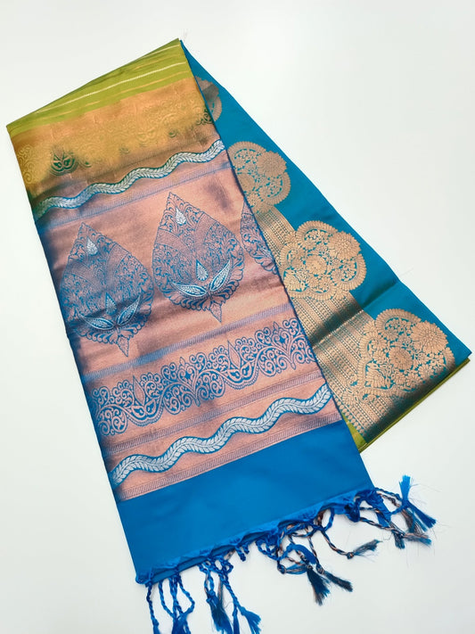 SOFT ART SILK SAREE - B S CHANNABASAPPA & SONS
