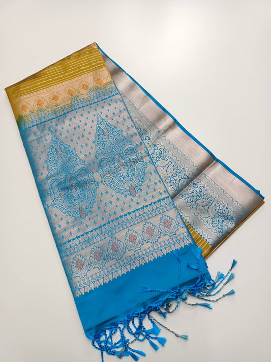 SOFT ART SILK SAREE - B S CHANNABASAPPA & SONS