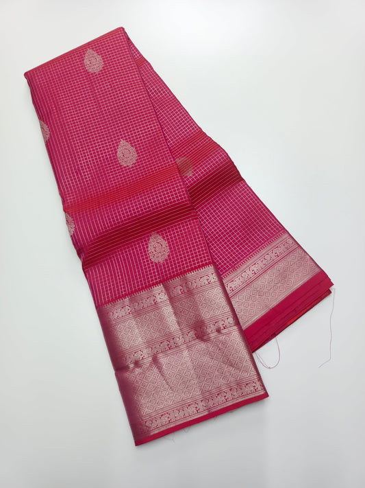 KANCHIPURAM PURE SILK SAREE - B S CHANNABASAPPA & SONS