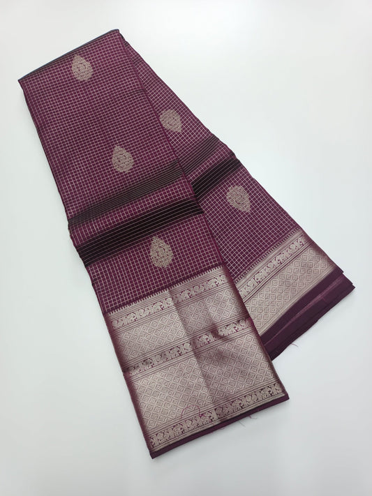 KANCHIPURAM PURE SILK SAREE - B S CHANNABASAPPA & SONS