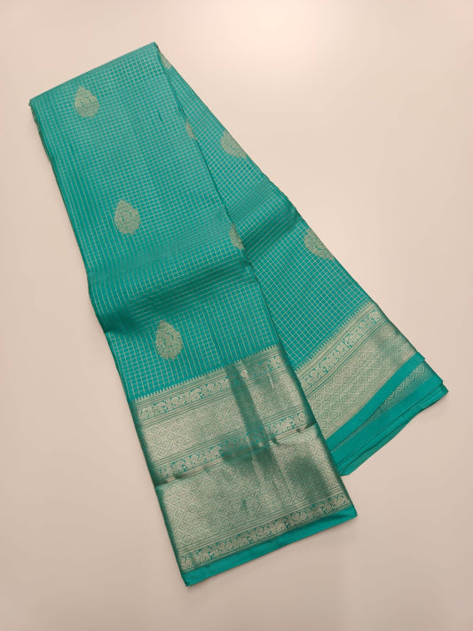 KANCHIPURAM PURE SILK SAREE - B S CHANNABASAPPA & SONS