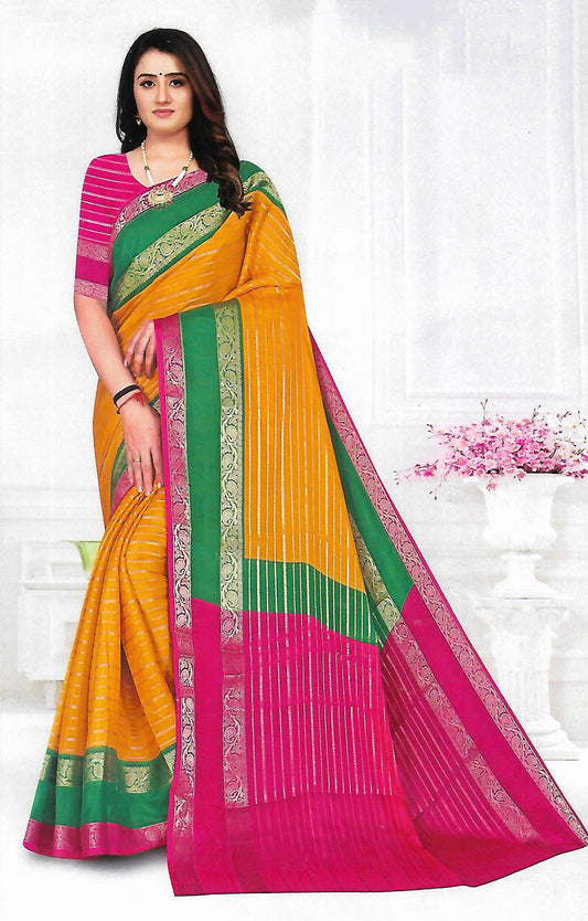 FANCY SYNTHETIC SAREE