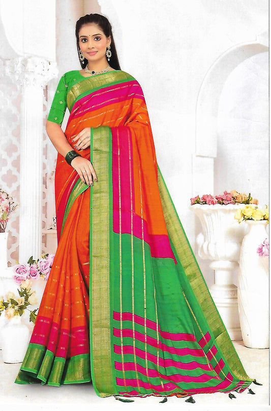FANCY SYNTHETIC SAREE