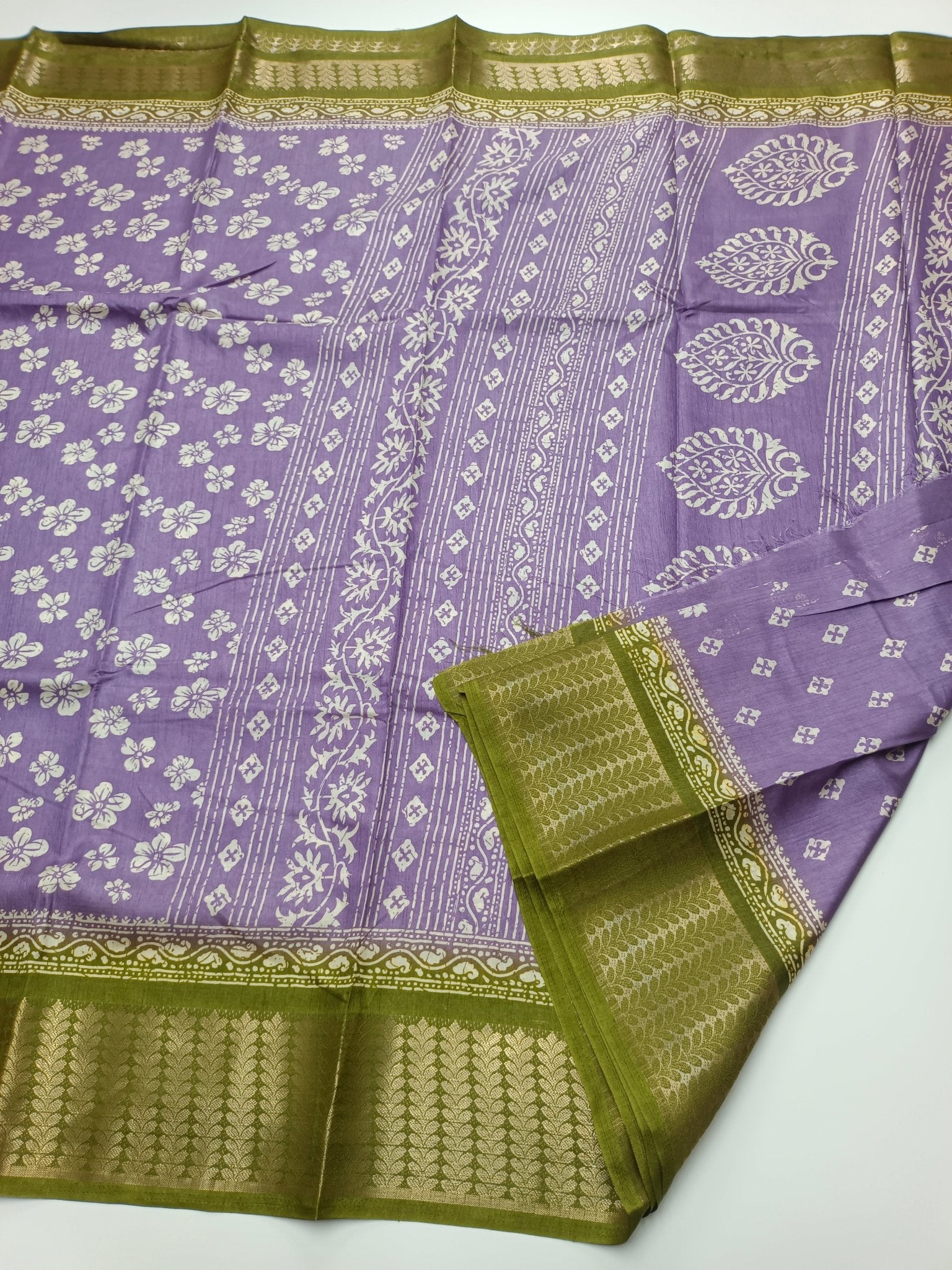 FANCY DOLA SILK SAREE - B S CHANNABASAPPA & SONS