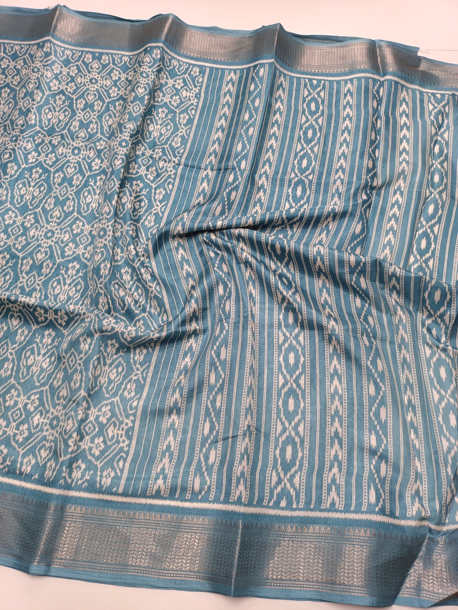 FANCY DOLA SILK SAREE - B S CHANNABASAPPA & SONS