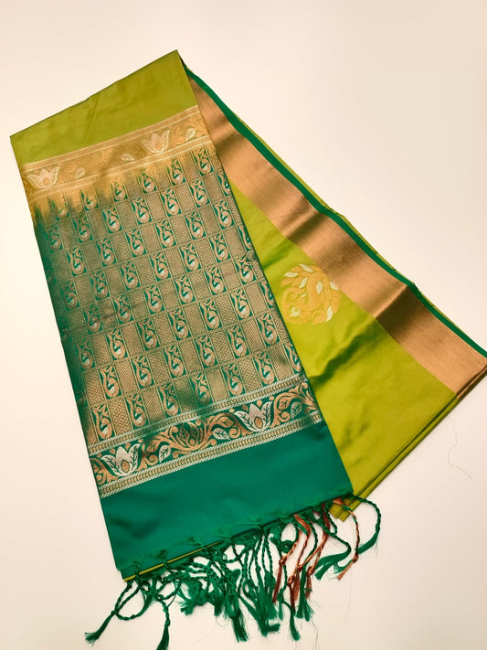SEMI SOFT ART SILK SAREE - B S CHANNABASAPPA & SONS