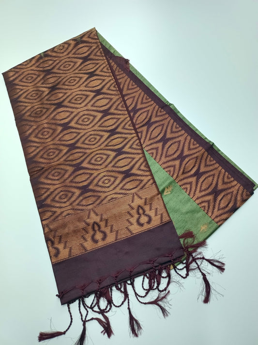 SEMI SOFT ART SILK SAREE - B S CHANNABASAPPA & SONS