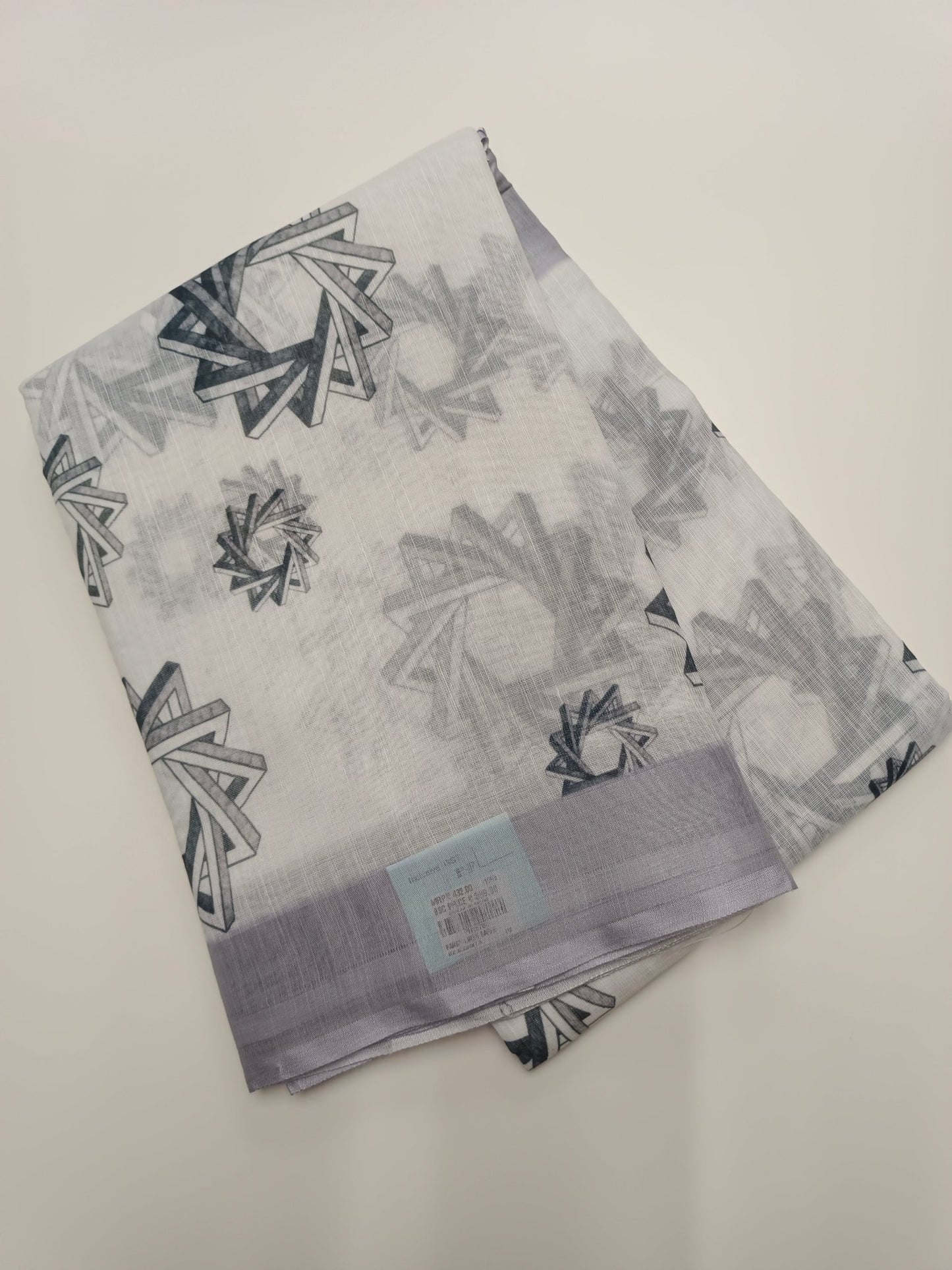 FANCY LINEN SAREE - B S CHANNABASAPPA & SONS