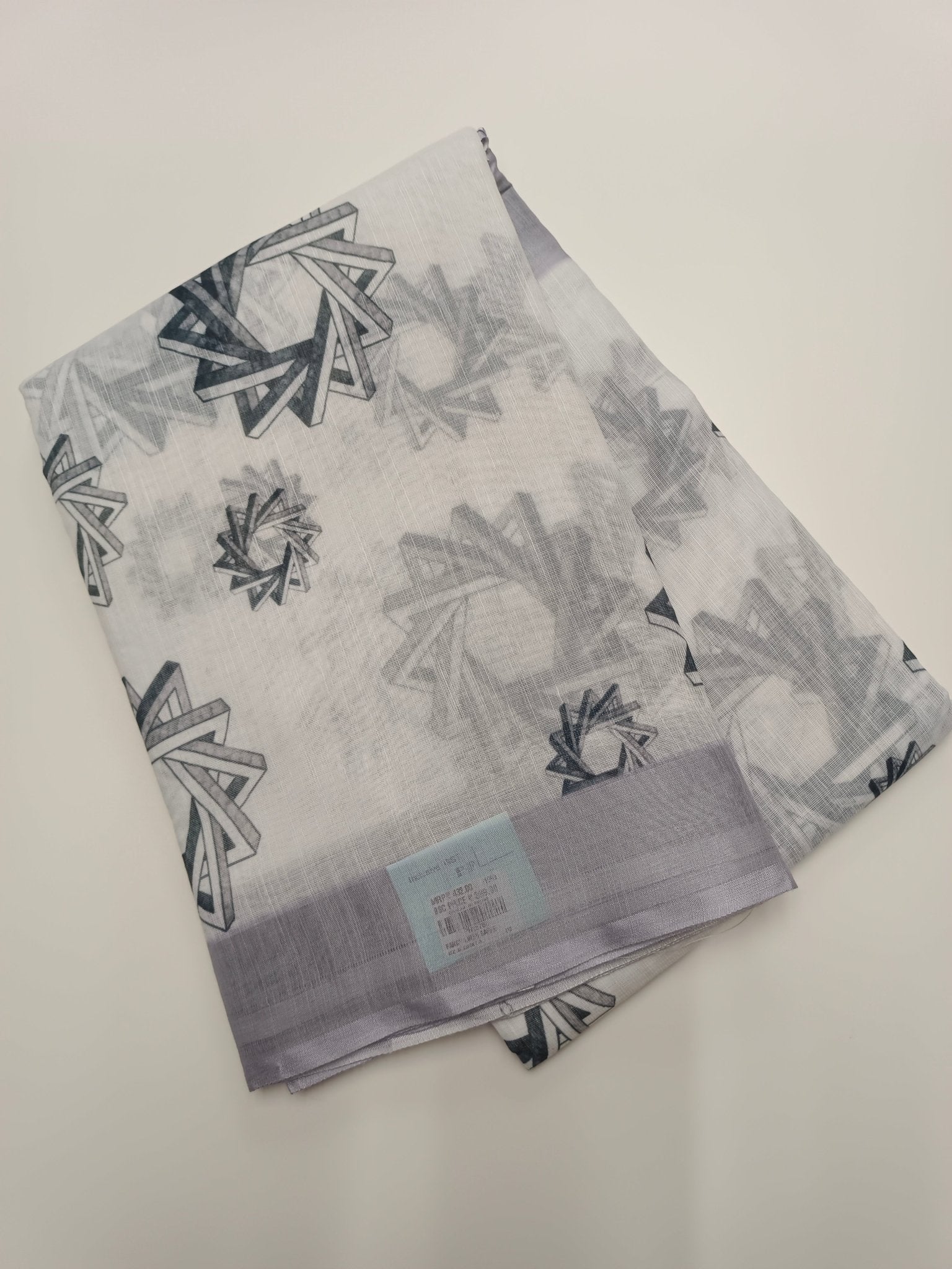 FANCY LINEN SAREE - B S CHANNABASAPPA & SONS