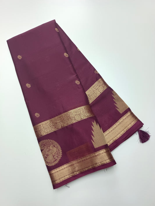 SEMI CREPE SILK SAREE