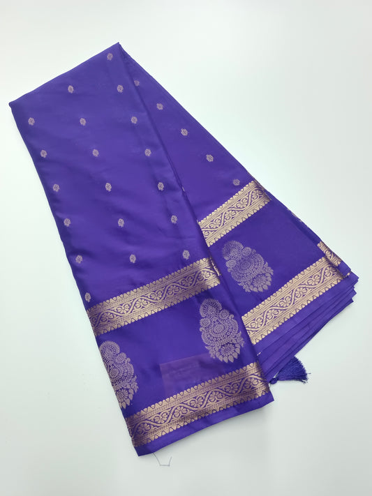 SEMI CREPE SILK SAREE