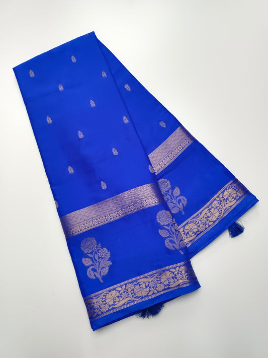 SEMI CREPE SILK SAREE