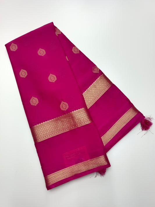 SEMI CREPE SILK SAREE