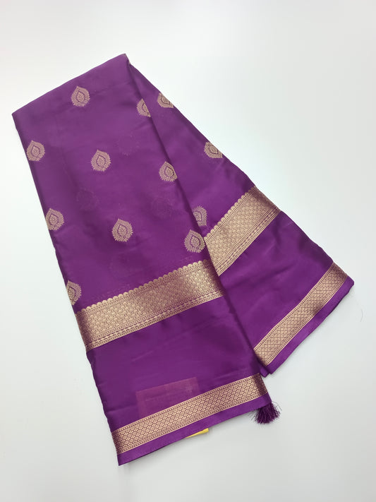 SEMI CREPE SILK SAREE