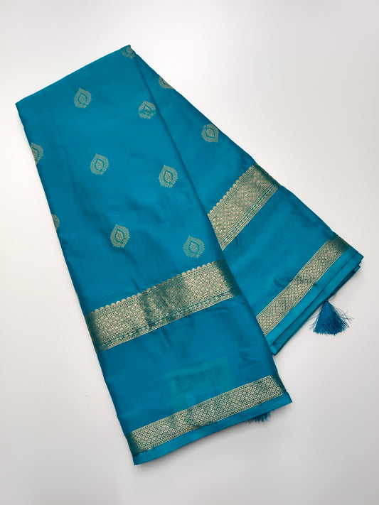 SEMI CREPE SILK SAREE