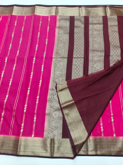 SEMI CREPE SAREE